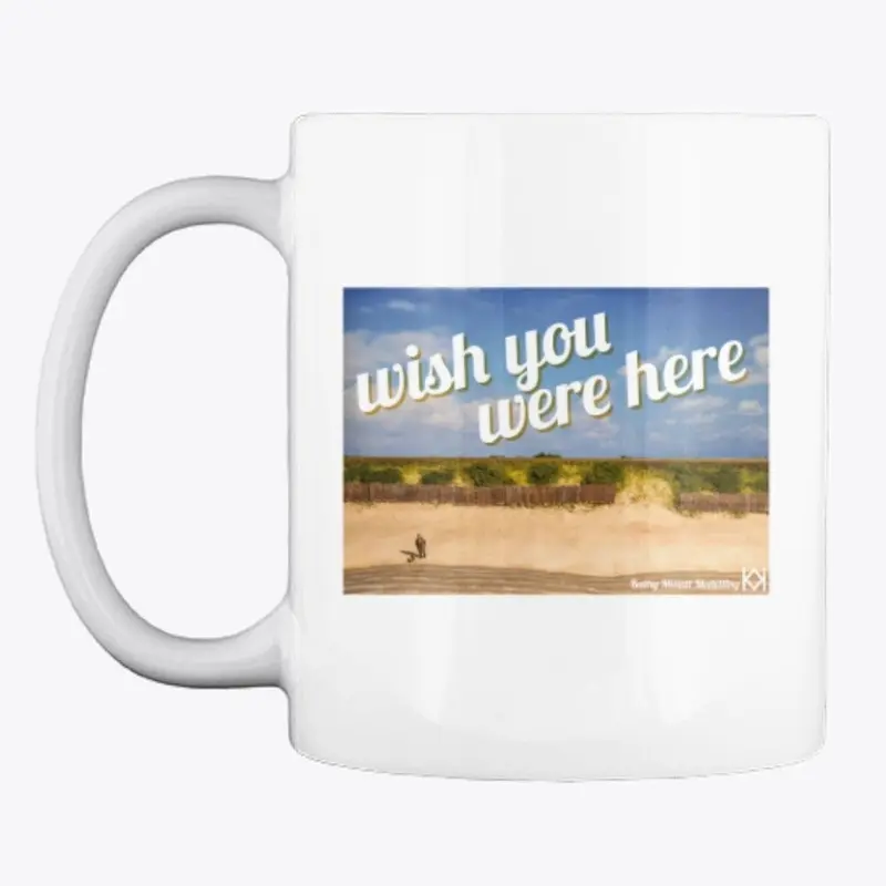 Wish You Were Here  - Beach Postcard